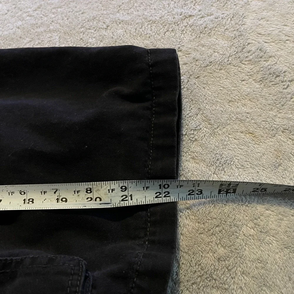 Ocean Pacific OP Shorts Men 32 Black Cargo Cotton Multi-Pocket Skate Utility Y2K